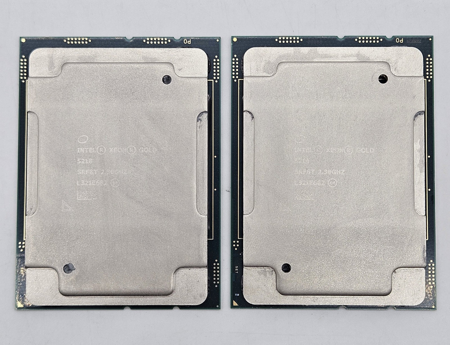 LOT OF 2 Xeon Gold 5218 2.3GHz 22MB LGA3647 16-Core CPU Processor SRF8T0