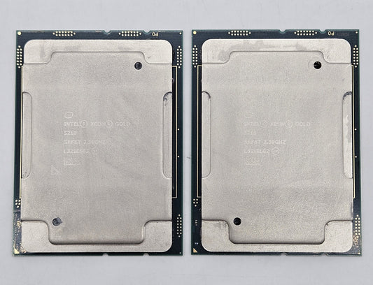 LOT OF 2 Xeon Gold 5218 2.3GHz 22MB LGA3647 16-Core CPU Processor SRF8T0
