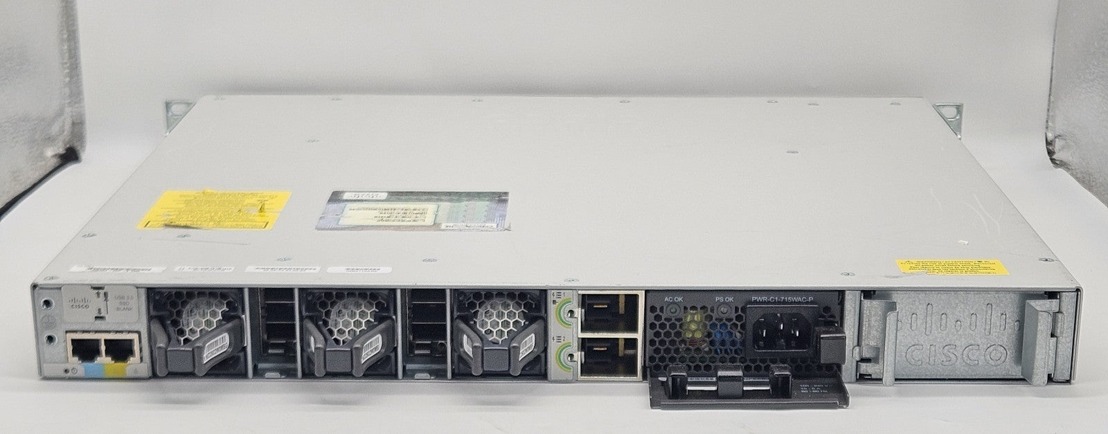 Cisco Catalyst 9300 48-Port PoE+ GbE Switch w/ C9300-NM-8X & 1x PSU C9300-48P-E3