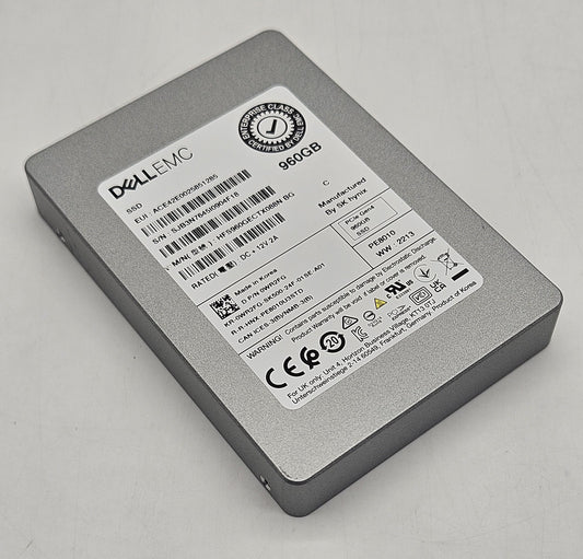 Hynix PE8010 960GB TLC Read Intensive PCIe 4x4 U.2 NVMe 2.5" SSD HFS960GECTX088N0