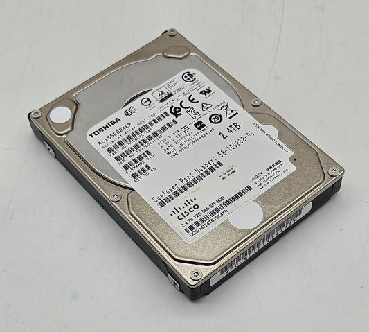 Toshiba 2.4TB 10000RPM SAS 12Gbps 128MB Cache (4Kn) 2.5" Hard Drive AL15SEB24EP0