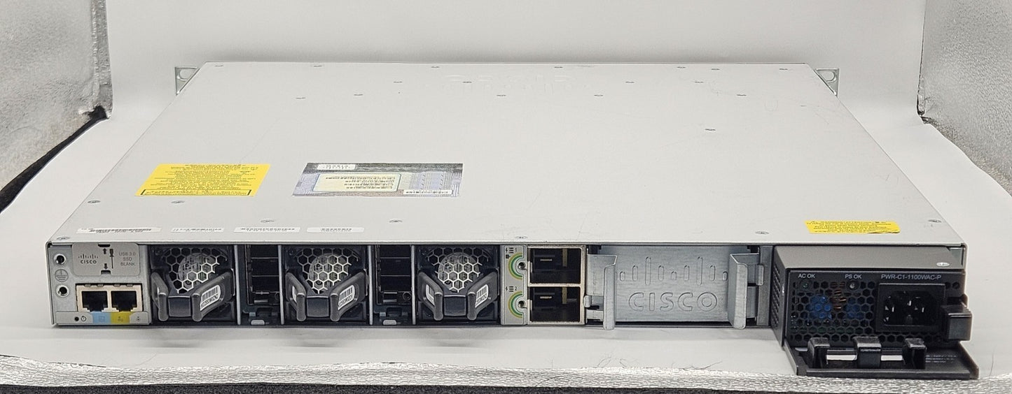 Cisco Catalyst 9300 48-Port 5GB Ethernet Switch w/ 1x PSU C9300-48UN-A3