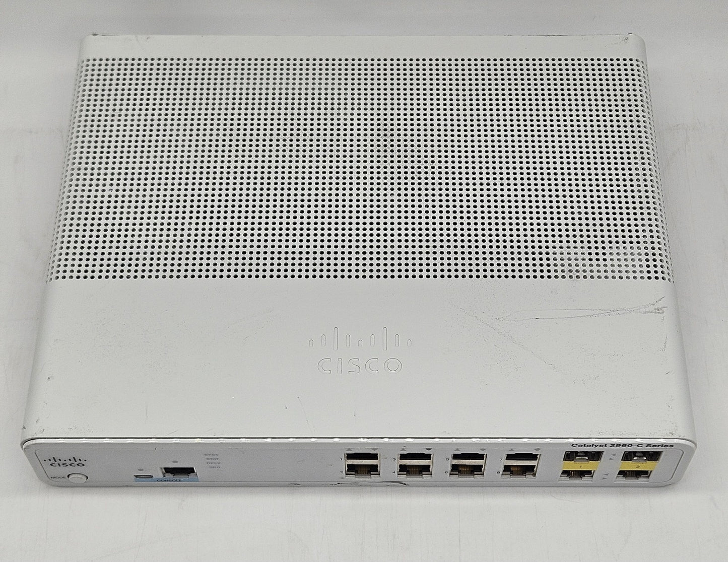 Cisco Catalyst 2960C 8-Port 10/100 2-Port DP SFP Network Switch WS-C2960C-8TC-L2