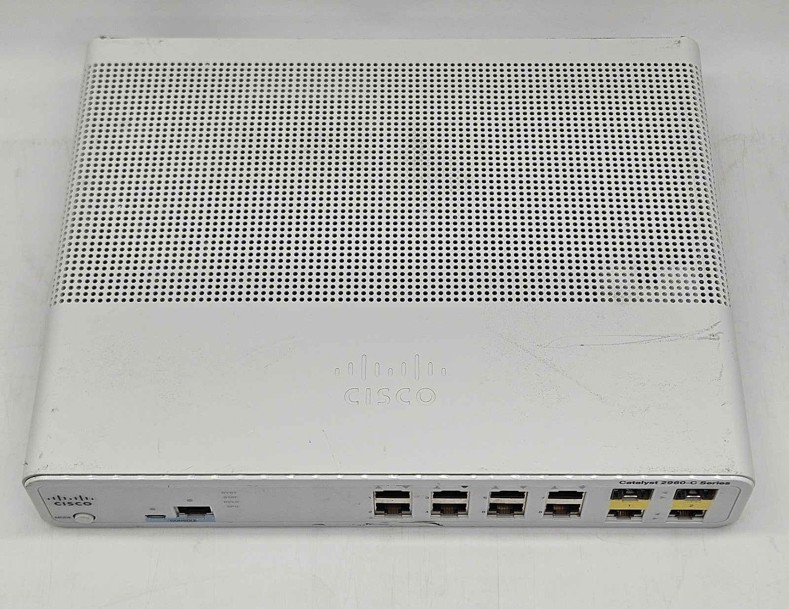 Cisco Catalyst 2960C 8-Port 10/100 2-Port DP SFP Network Switch WS-C2960C-8TC-L2