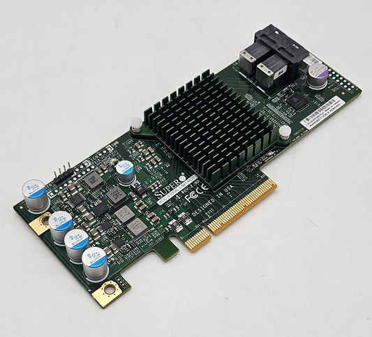 Supermicro 8-Port 12Gb/s SAS PCIe x8 HBA No Bracket AOC-S3008L-L8E1-NI220