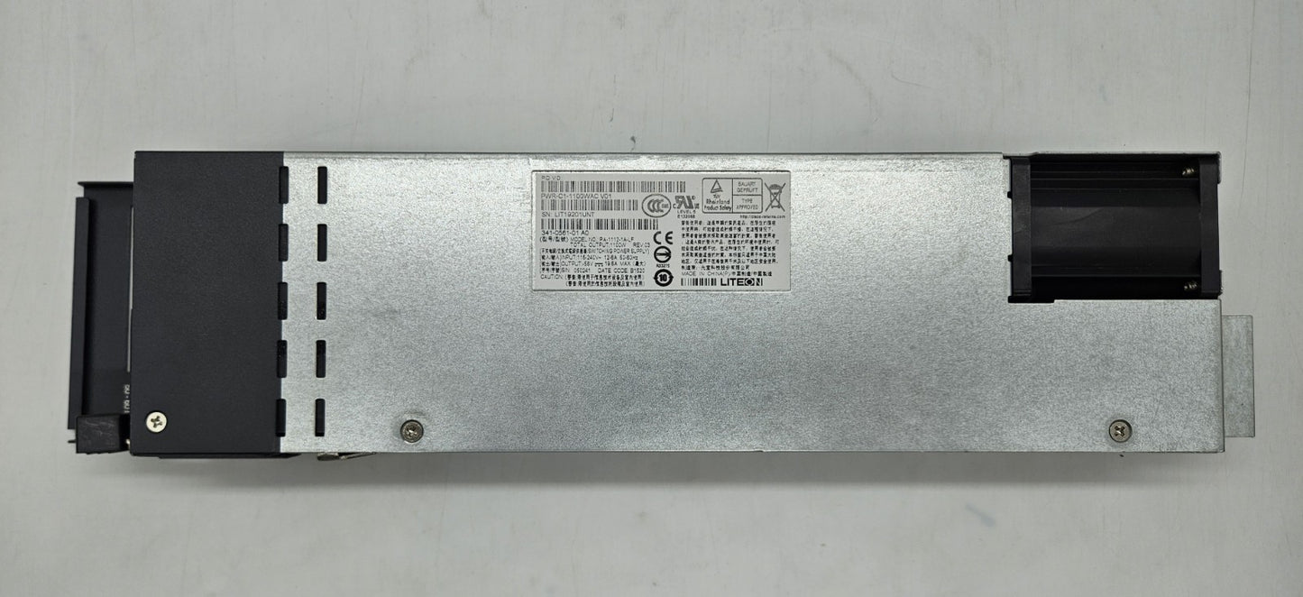 LOT OF 2 Cisco 1100W AC Power Supply For 3850 And 9300 Switches PWR-C1-1100WAC2