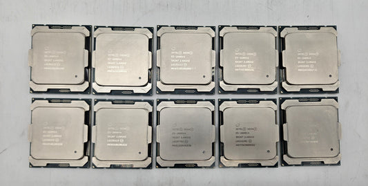 LOT OF 10 Intel Xeon E5-2680 v4 2.4GHz LGA2011-3 16-Core CPU Processor SR2N70