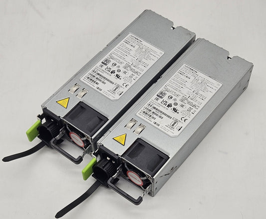 LOT OF 2 Cisco 1050W Power Supply for UCS C220 M5,C240 M5,C3260 UCSC-PSU1-1050W0