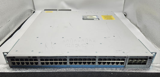 Cisco Catalyst 9300 48-Port 5GB Ethernet Network Switch C9300-48UN-A *1 Bad Port0