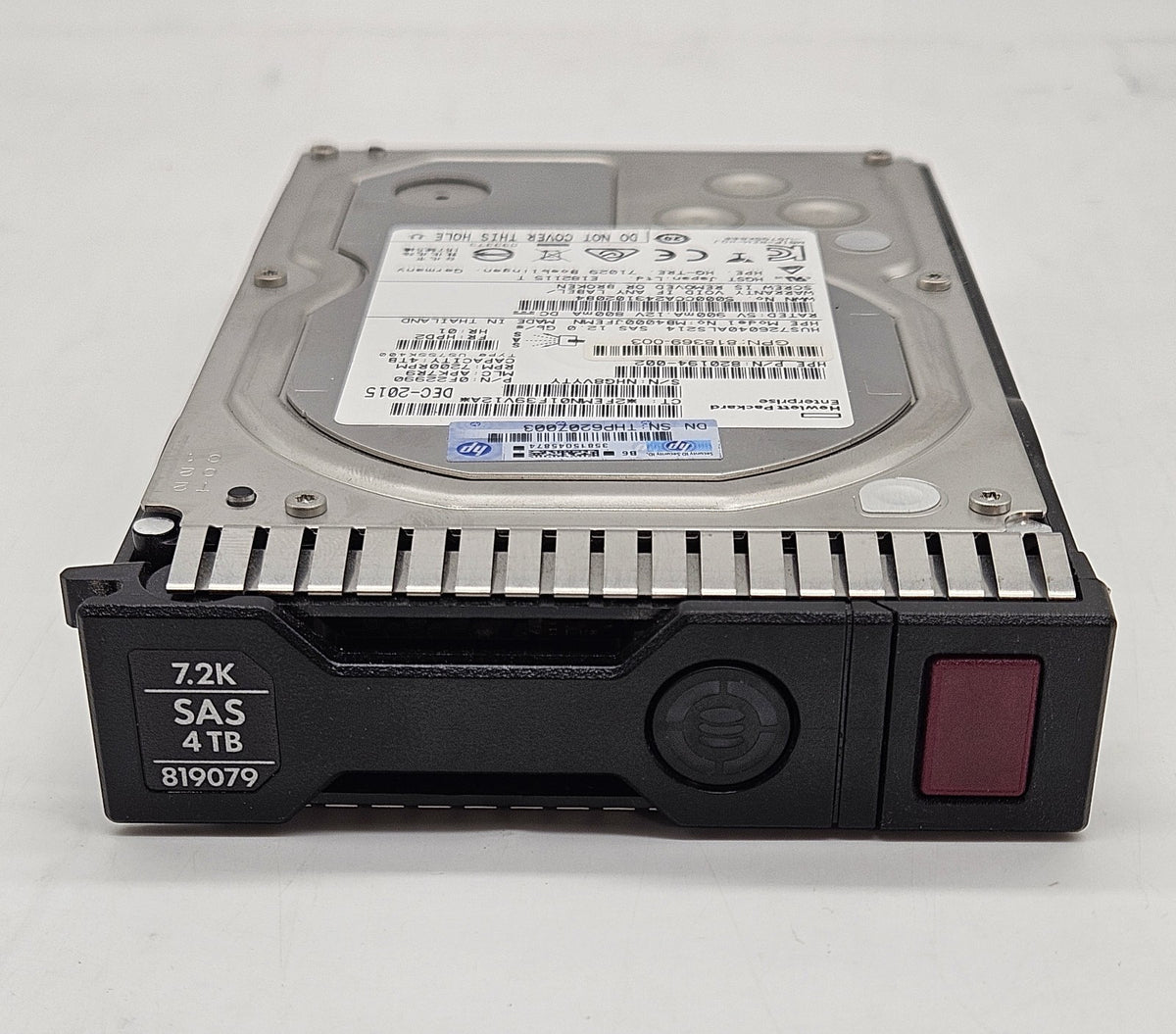 HP 4TB 7200RPM SAS 12Gbps 128MB Cache (SE / 512n) 3.5" Hard Drive 819079-0011
