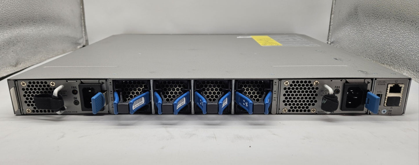 Cisco Nexus 3172PQ 48-Port 10Gb SFP+ & 6-QSFP+ Network Switch N3K-C3172PQ-10GE3