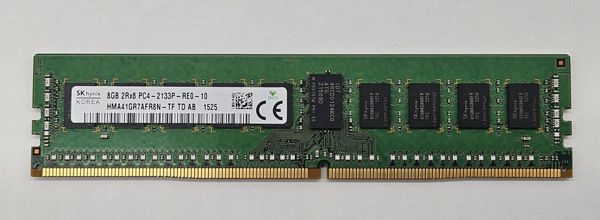 Hynix 8GB 2Rx8 PC4-17000 DDR4-2133MHz ECC REG Server Memory RAM HMA41GR7AFR8N-TF0