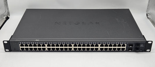 Netgear ProSafe GS748T 48-Port GbE & 4-Port SFP Network Switch GS748T V4H10