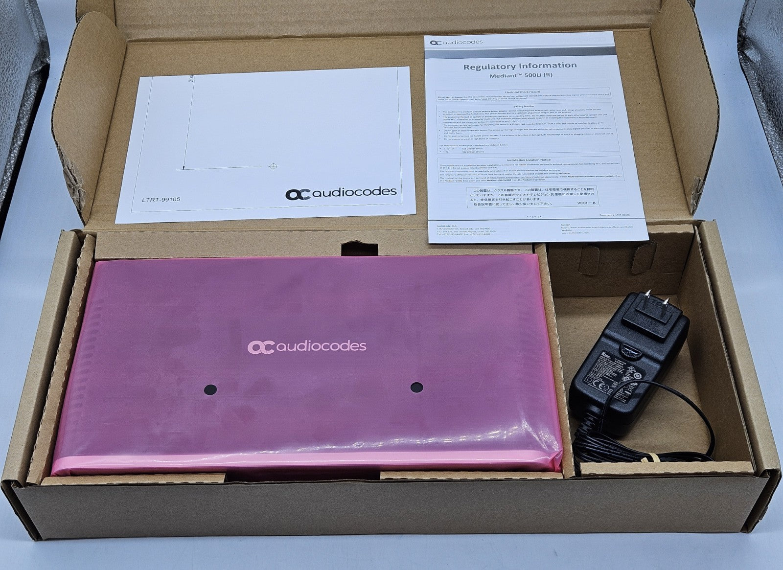 AudioCodes Mediant 500Li MediaPack 5xx Analog VoIP Gateway MP508/8/8S/SIP1