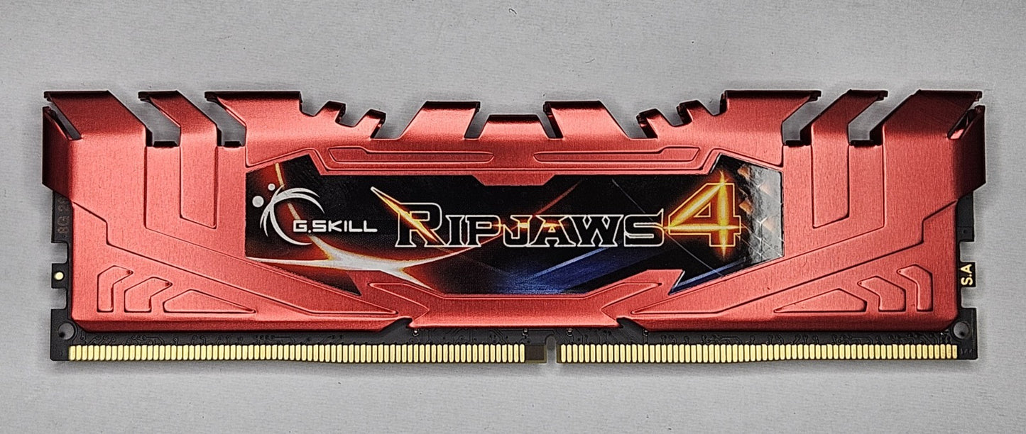 Ripjaws 32GB Kit (4X8GB) PC4-21300 DDR4-2666MHz Desktop RAM F4-2666C15Q-32GRR2