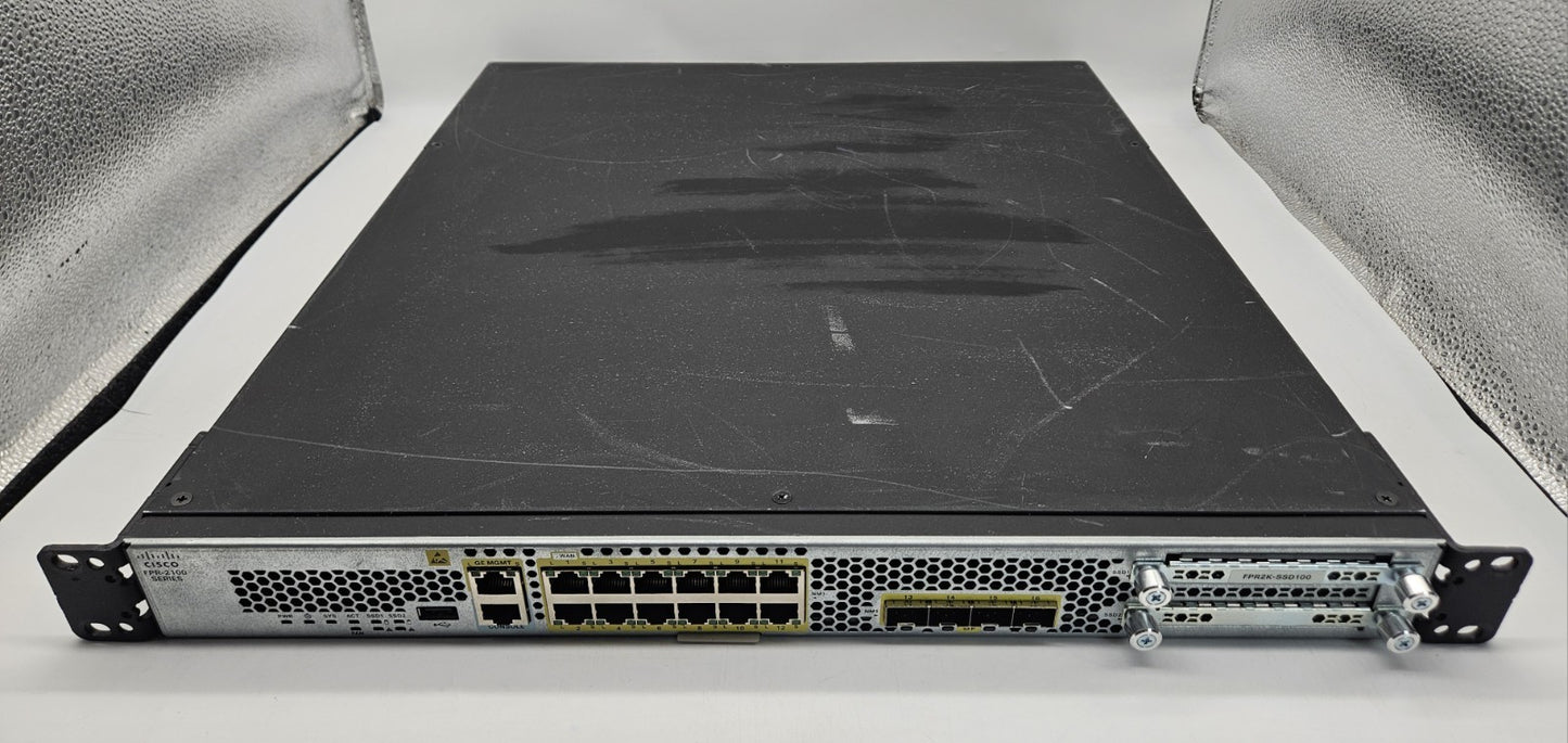 Cisco FirePower 2120 16-Port Security Appliance w/100G SSD FPR-2120 *READ0