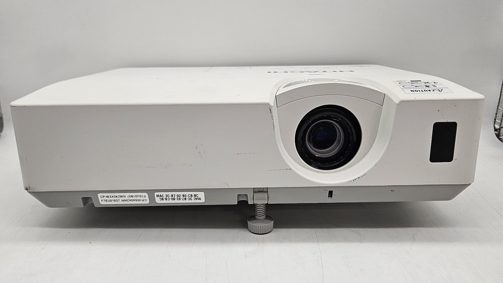 Hitachi WXGA 3LCD 4000Lumen Projector 2019 Hours (Slight Green Tint) CP-WX4042WN1