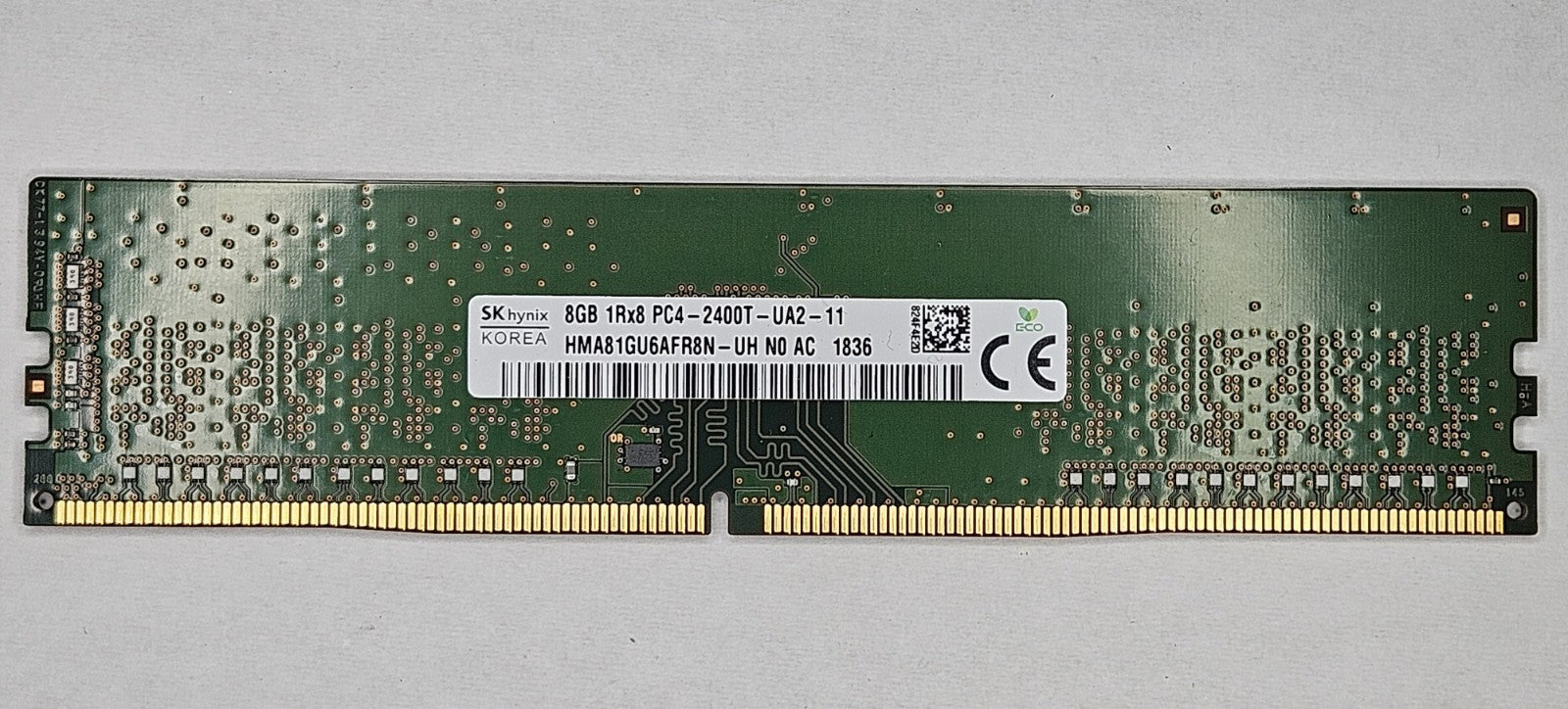 Hynix 8GB PC4-19200 DDR4-2400MHz 288-Pin Desktop Memory RAM HMA81GU6AFR8N-UH0