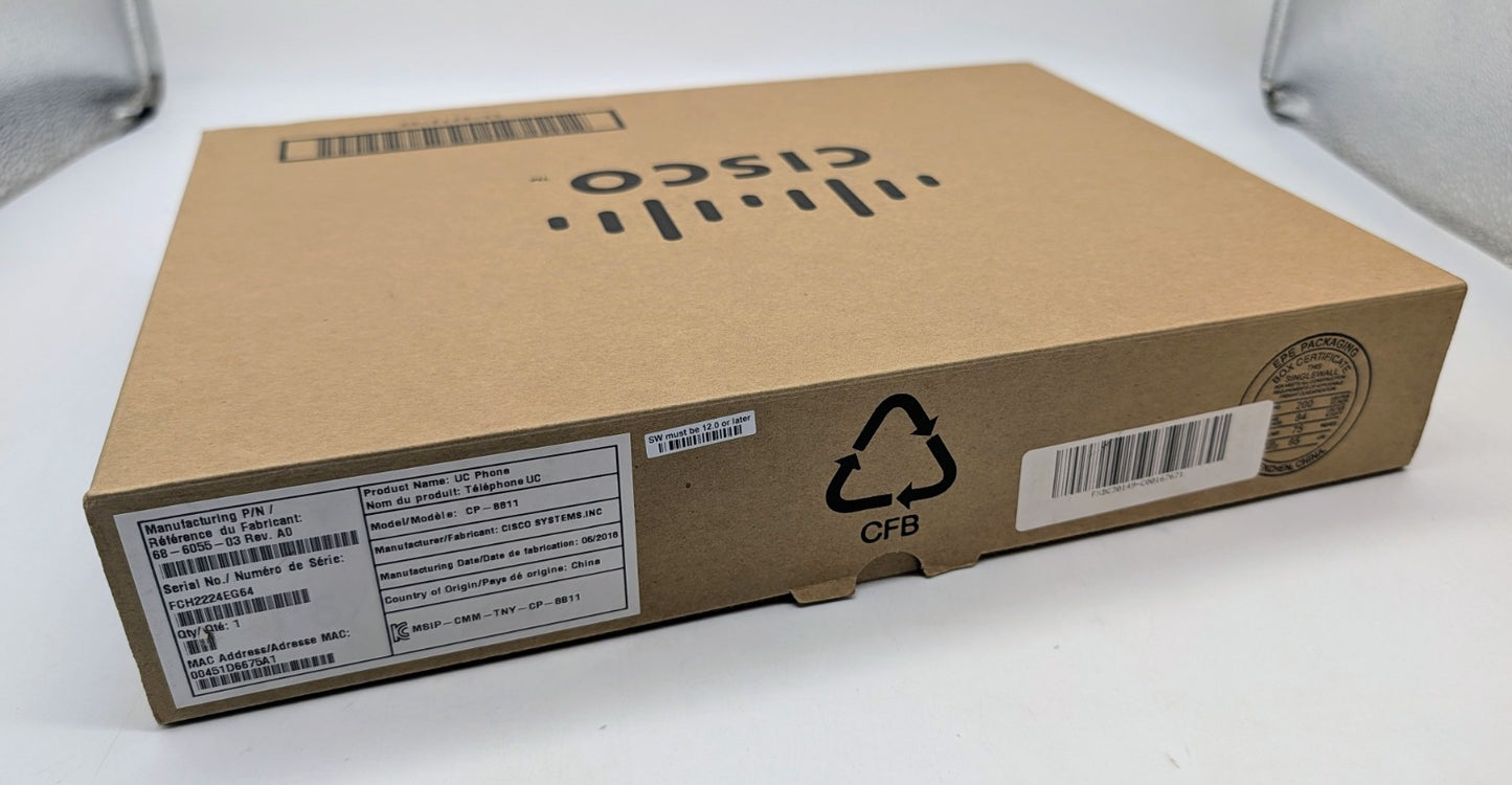Cisco CP-8811-K9 8811 VoIP Phone0