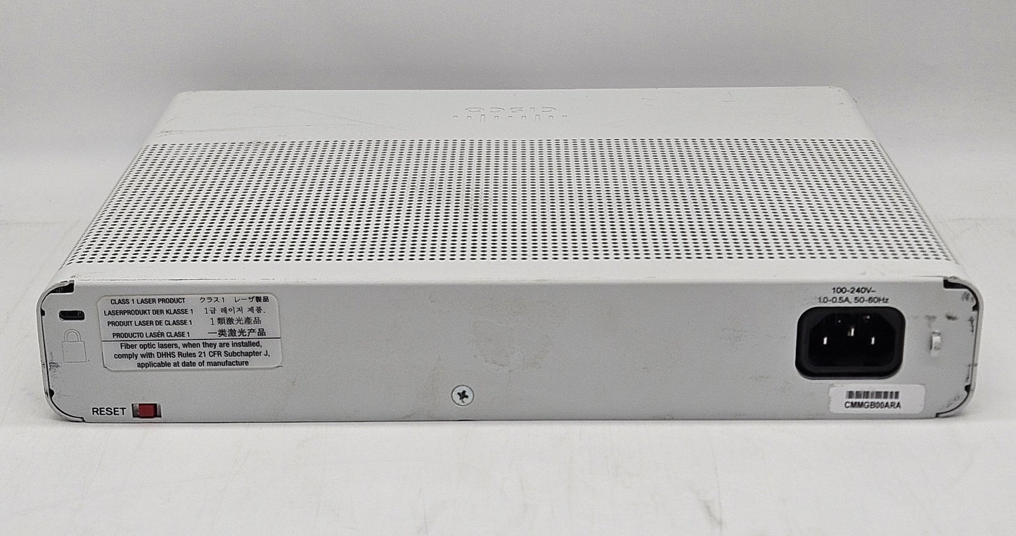 Cisco Catalyst 2960C 8-Port 10/100 2-Port DP SFP Network Switch WS-C2960C-8TC-L3