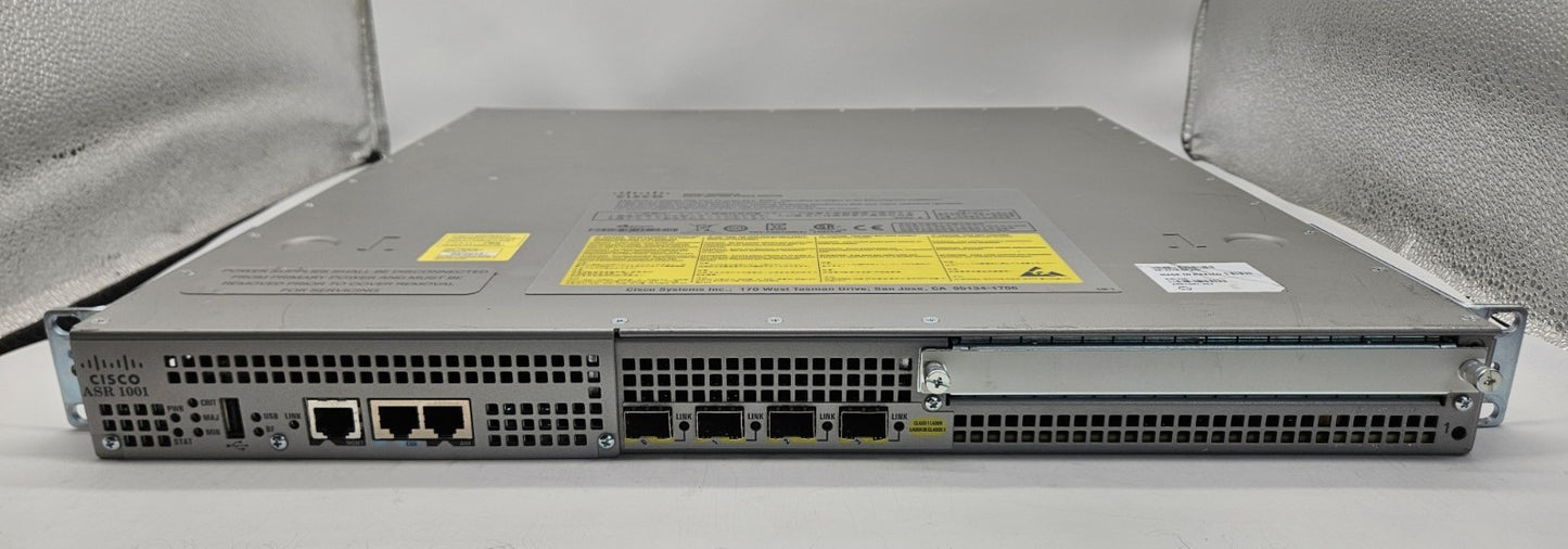 Cisco 4-Port SFP Aggregation Services Router w/ 2x PSU Advipservices ASR10011
