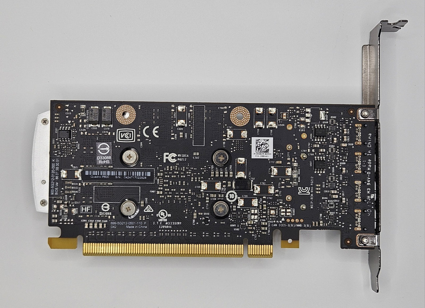 Nvidia Quadro P600 2GB 64-Bit GDDR5 PCI-e 3.0 x16 (High Profile) Video Card3