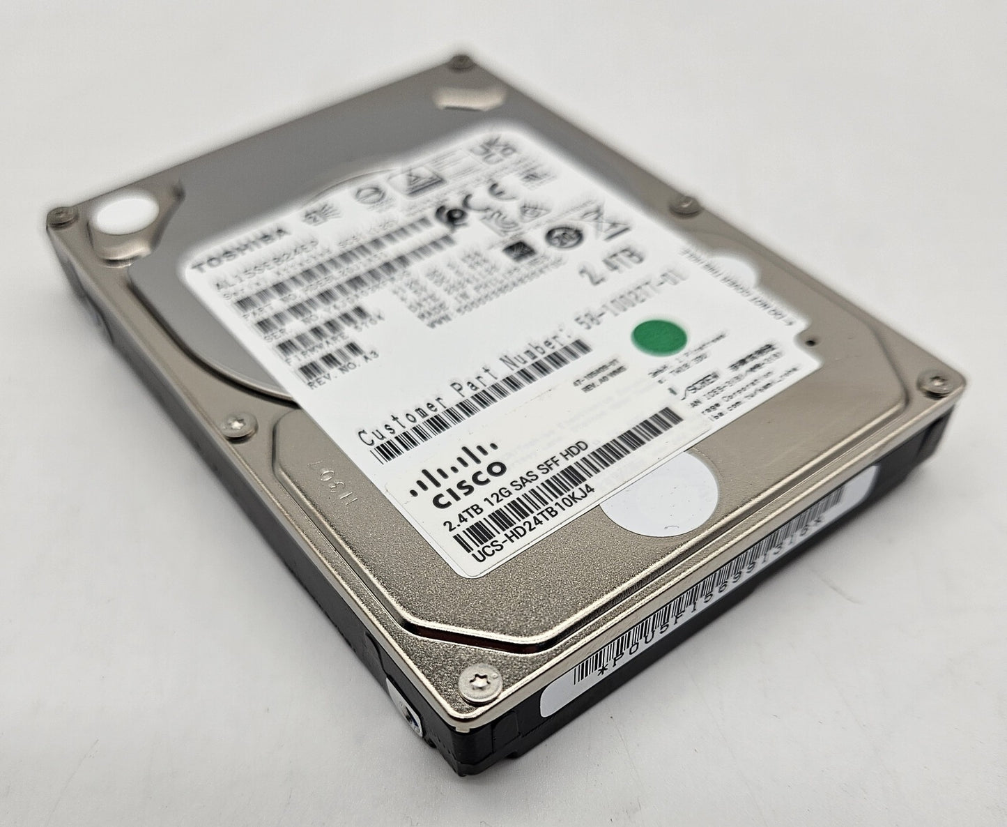 CIsco Toshiba AL15SEB24EP 2.4TB 10K RPM SAS12Gbps (4Kn) 2.5" HDD UCS-HD24TB10KJ40