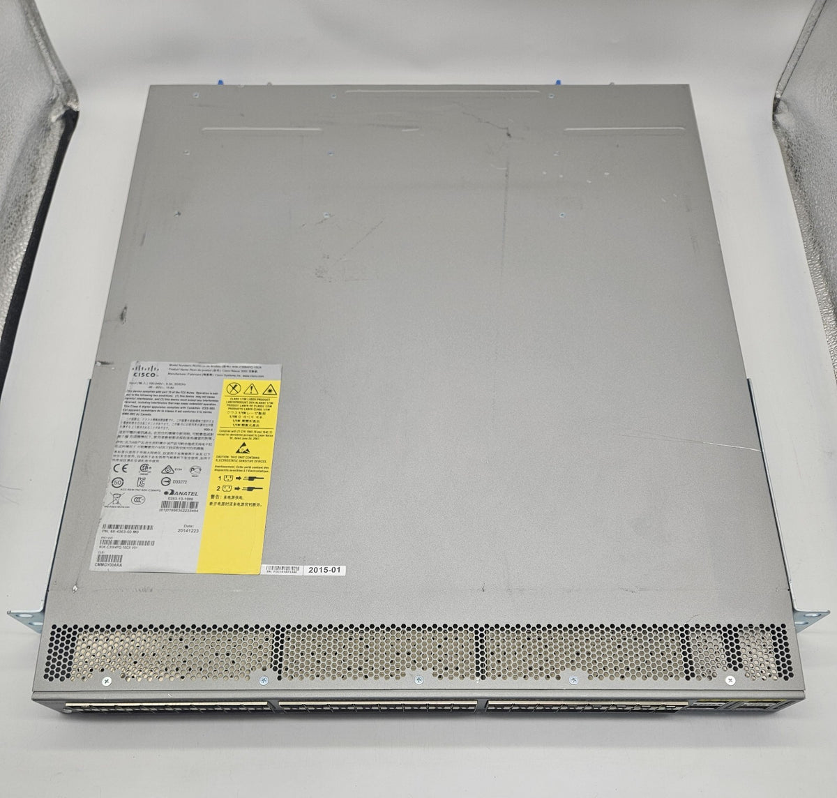 Cisco Nexus 3064PQ 48-Port SFP+ & 4-Port QSFP+ Network Switch N3K-C3064PQ-10GX2