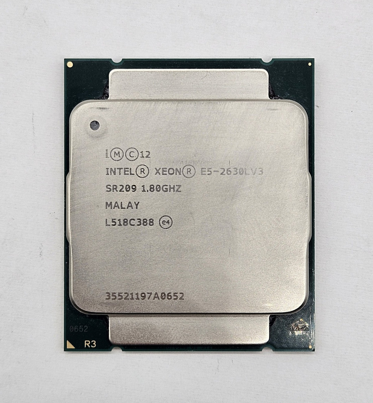 LOT OF 2 Intel Xeon E5-2630L v3 1.8GHz 20MB LGA2011-3 8-Core CPU Processor SR2091