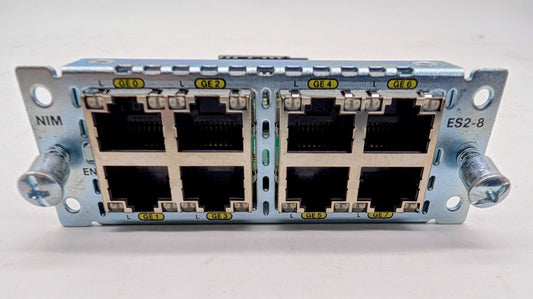 Cisco NIM-ES2-8, NIM-ES2 Series, 8-Port GE Switch Module/4000 ISR Module0