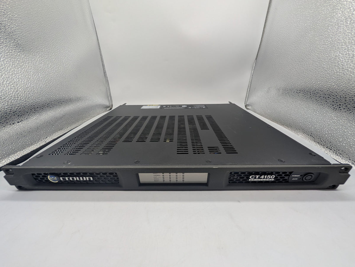 Crown Audio CT4150 4-Channel 125W/Channel at 8 Ohms Rackmount Power Amplifier 0
