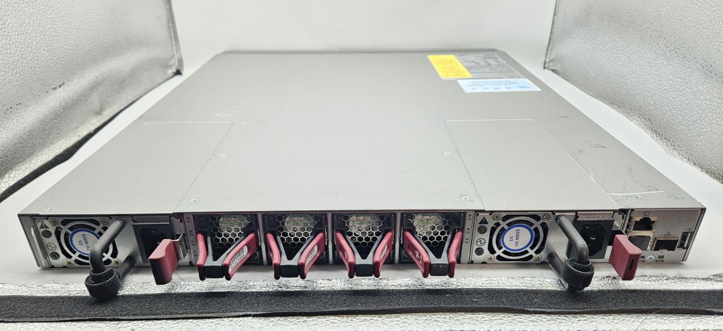 Cisco Nexus 48-Port 10/25GB SFP+ & 6-QSFP+ Network Switch (Red) N9K-C93180YC-EX3
