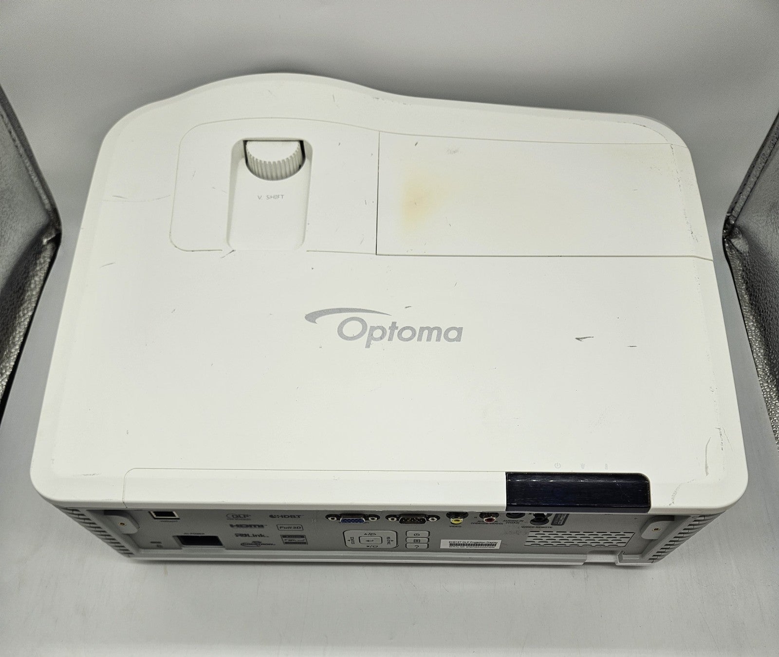Optoma 5500 Lumems 1080p DLP Full 3D Projector 379 Hours (Clean Image) EH515T2