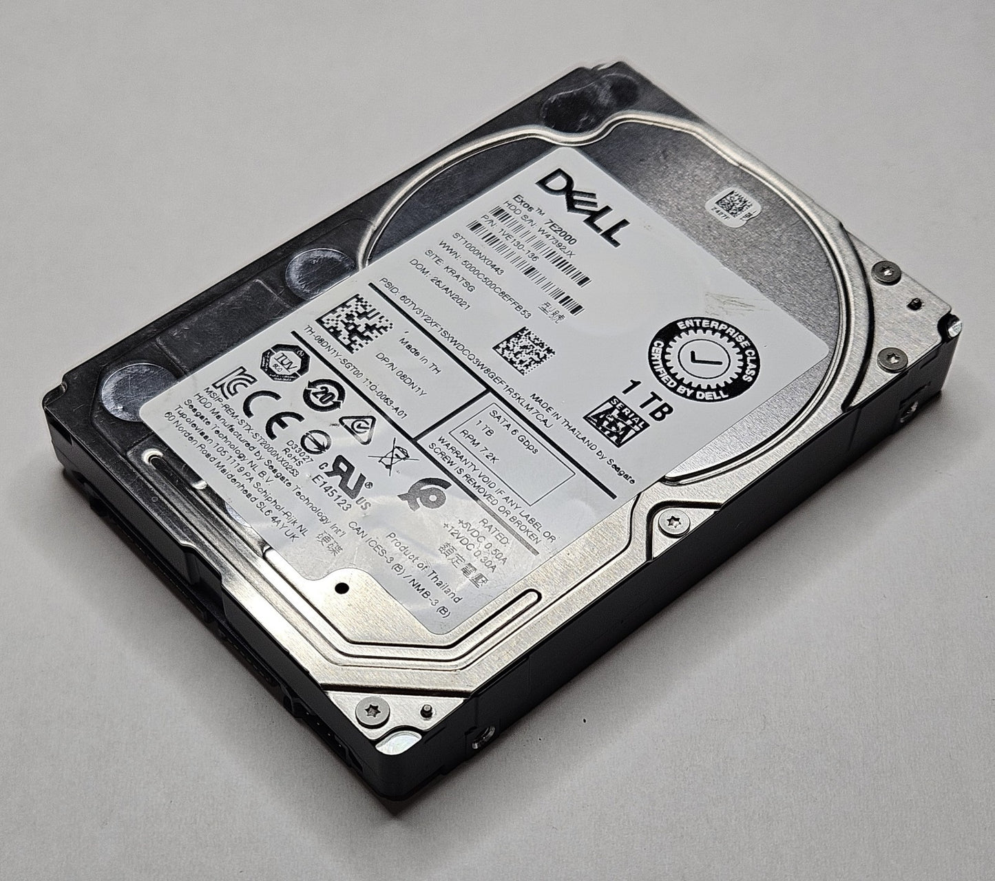 Seagate 1TB 7200RPM SATA 6Gbps 128MB (SED-ISE) 2.5" Hard Drive ST1000NX04430