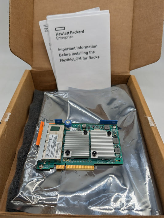 New HPE 768082-001 4-Port Flexfabric 536Flr-T Pci Express 3.0 x8 Network Adapter0