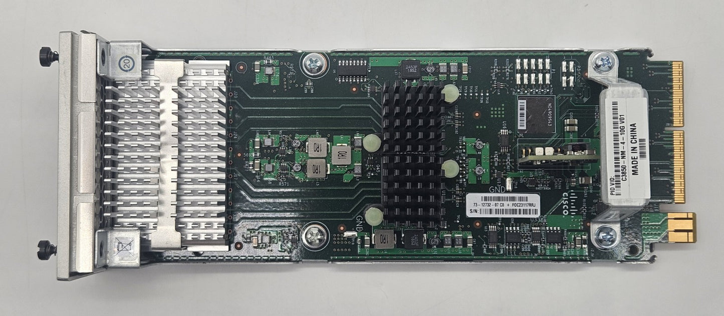 Cisco 4-Port 10Gb SFP+ Network Expansion Module C3850-NM-4-10G2
