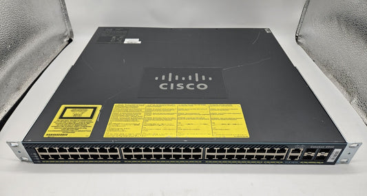 Cisco Catalyst 4900 48-Port GbE & 4-Port SFP Network Switch WS-C4948-E **0