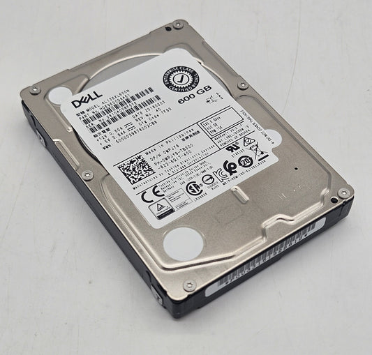 Toshiba 600GB 15000RPM SAS 6Gbps 2.5" Hard Drive AL13SXL600N0