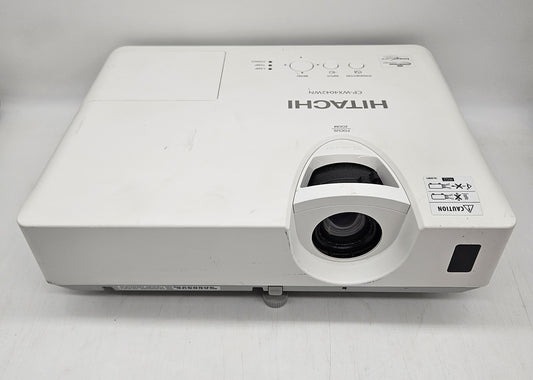 Hitachi WXGA 3LCD 4000Lumen Projector 2019 Hours (Slight Green Tint) CP-WX4042WN0