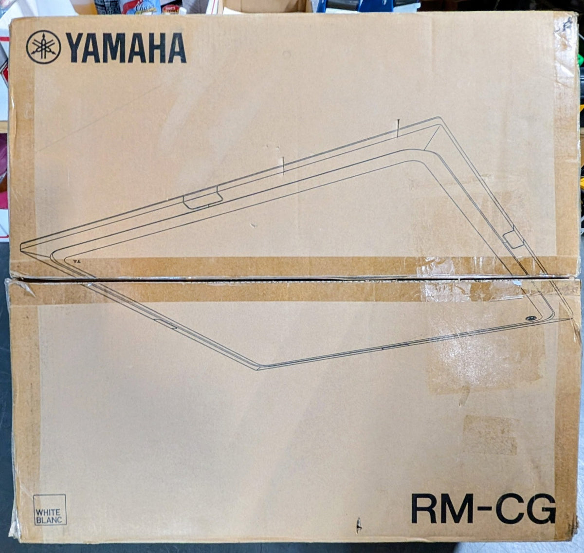 Yamaha VDK1620 Ceiling Array Microphone White (1x Missing Clip On Cover) RM-CG0