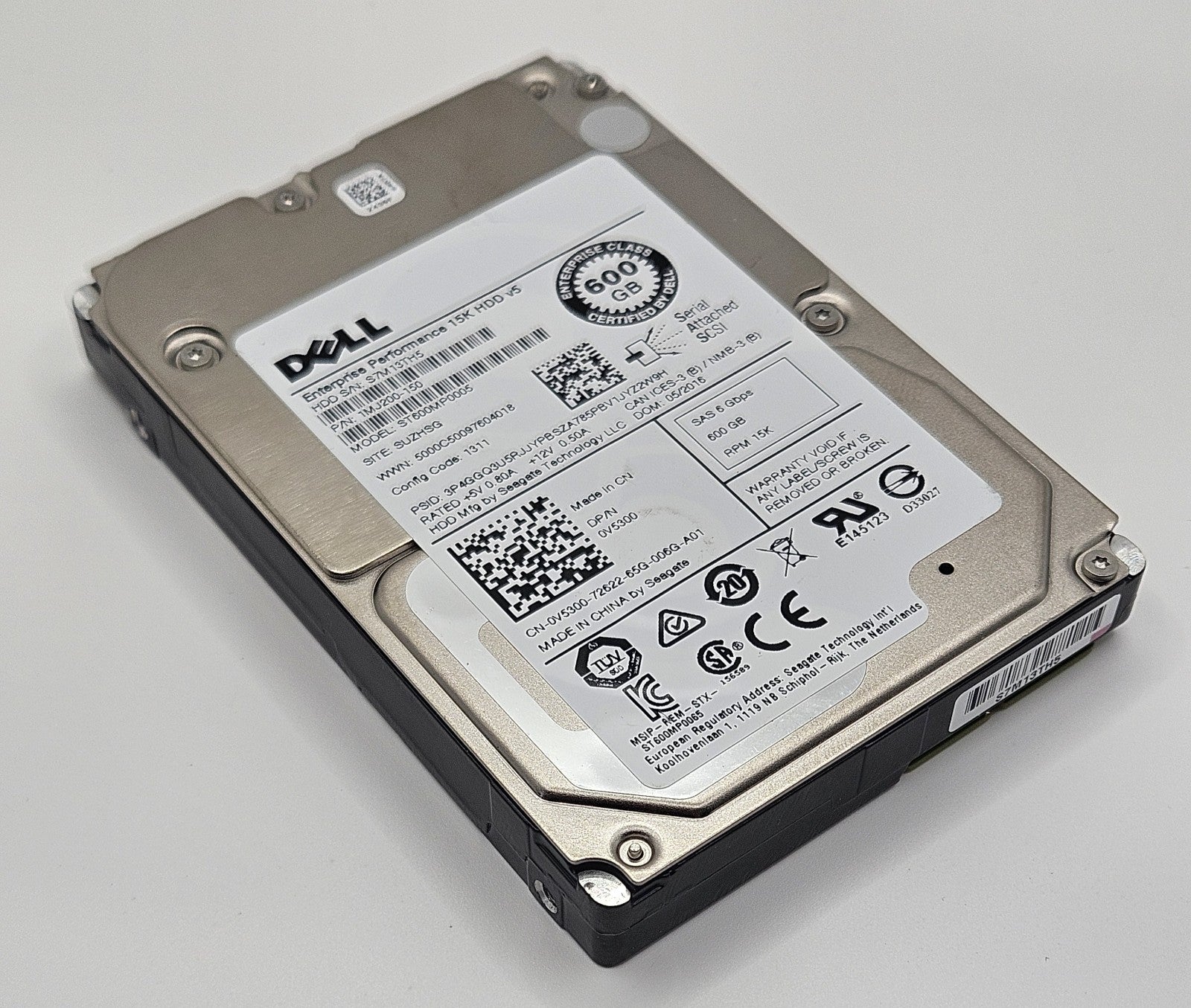 Seagate 600GB 15000RPM SAS 12Gbps 128MB Cache (512n) 2.5" Hard Drive ST600MP00050