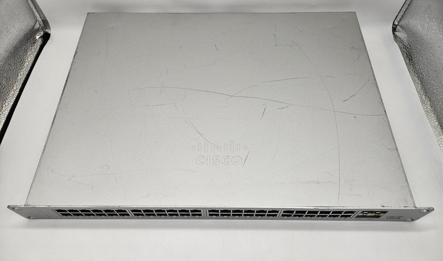 Cisco Meraki MS120 48-Port PoE GbE & 4-SFP Network Switch MS120-48FP UNCLAIMED2