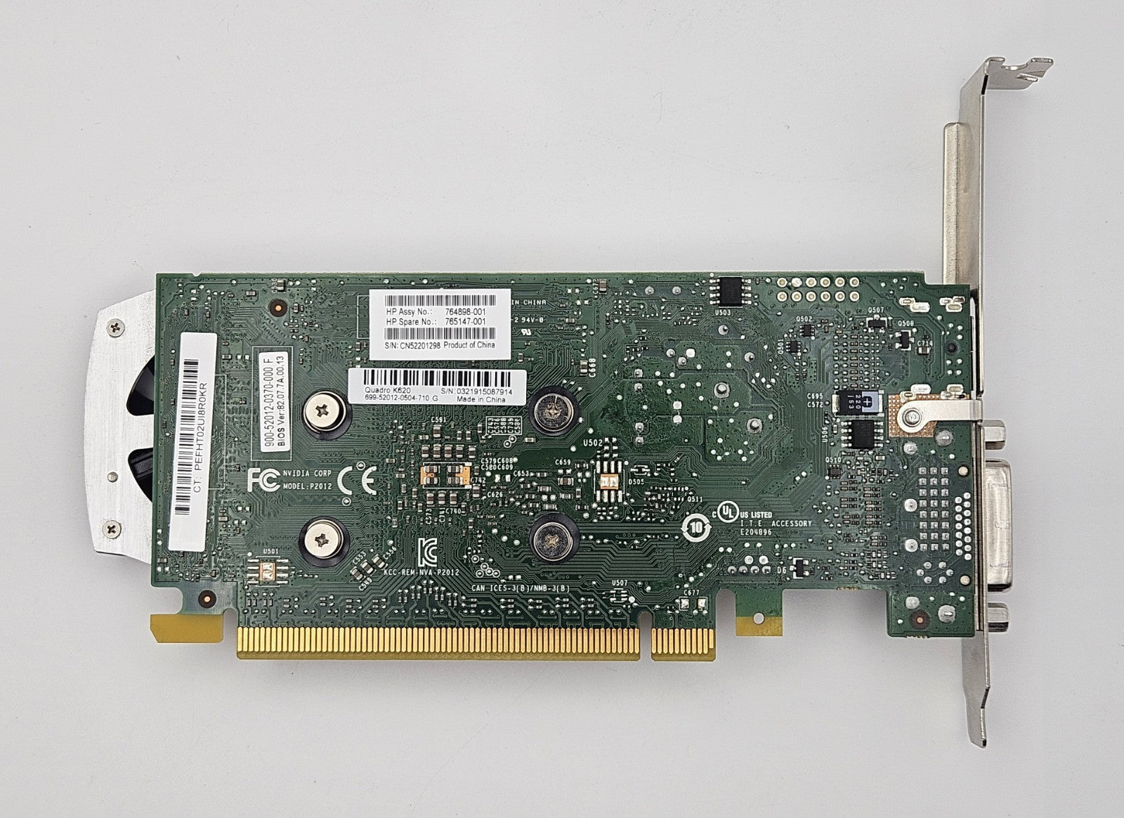 Nvidia Quadro K620 2GB GDDR3 PCI-E 2.0 x16 Video Graphics Card (High Profile)3