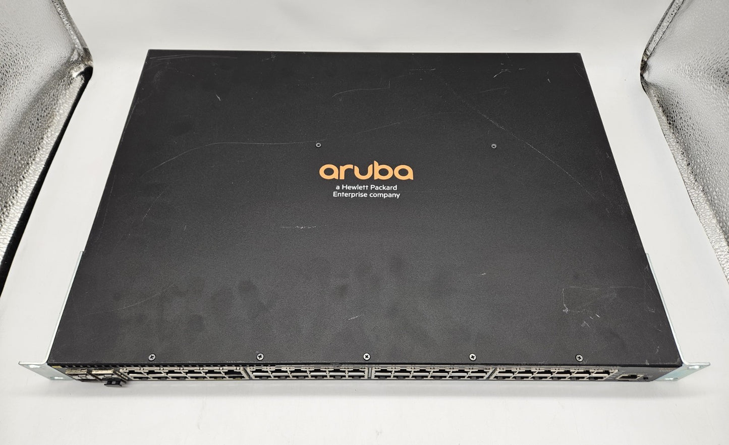 Aruba 2930F 48-Port Gigabit Ethernet PoE+ & 4-Port 1Gb SFP Network Switch JL557A2