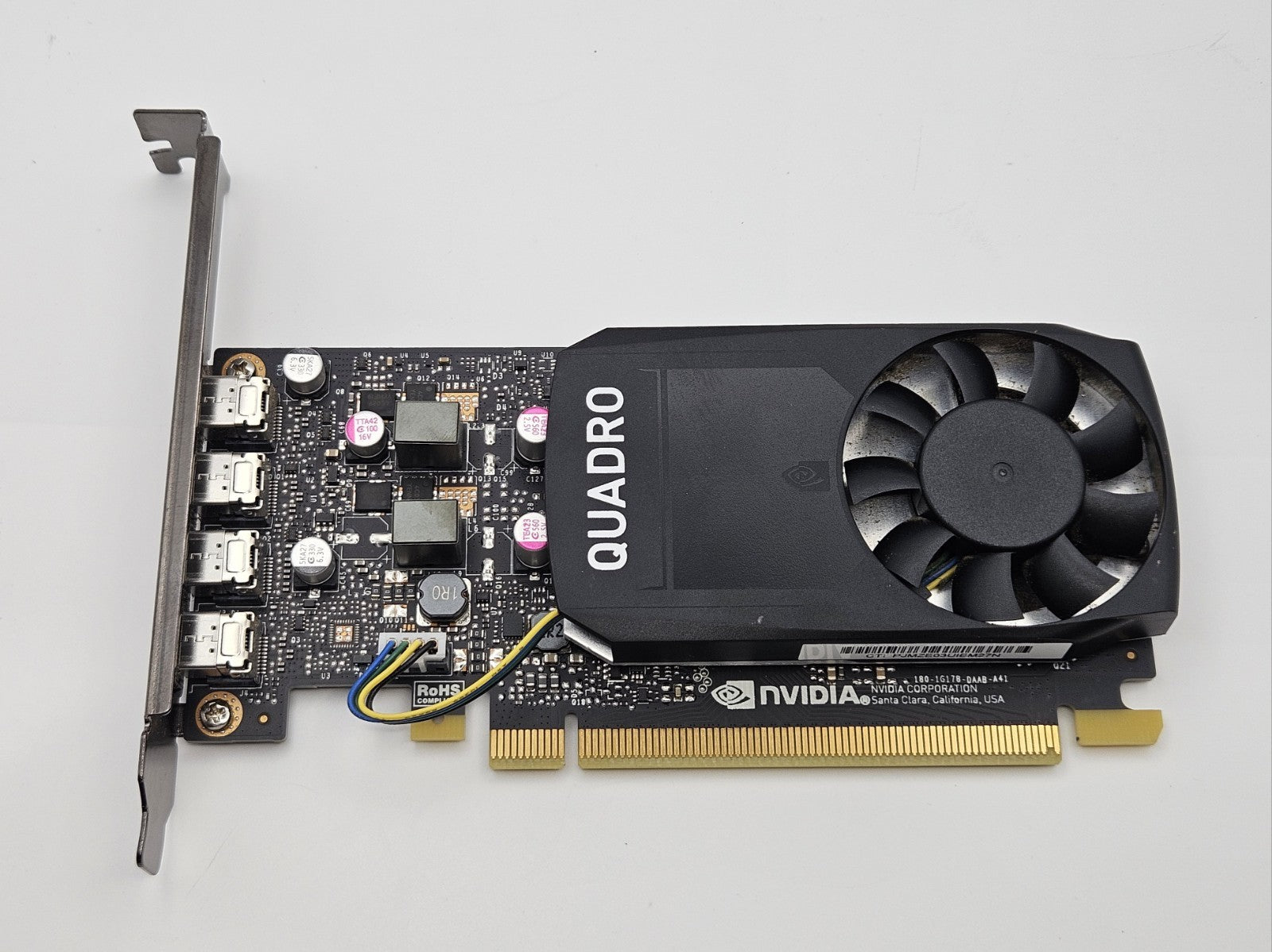 Nvidia Quadro P620 2GB GDDR5 PCI-E 3.0 x16 Video Graphics Card (High Profile)2
