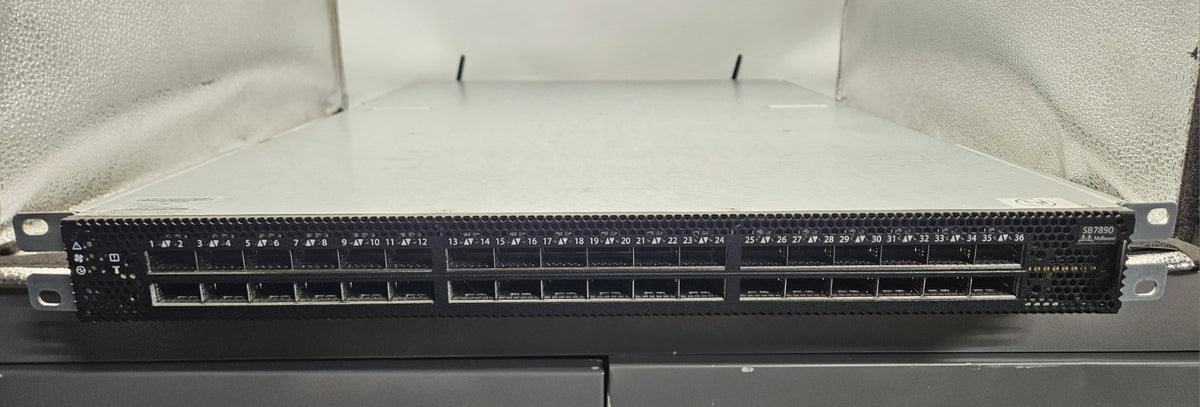 Mellanox 36-Port 100GB QSFP28 Unmanaged Network Switch MSB7890-ES2F1