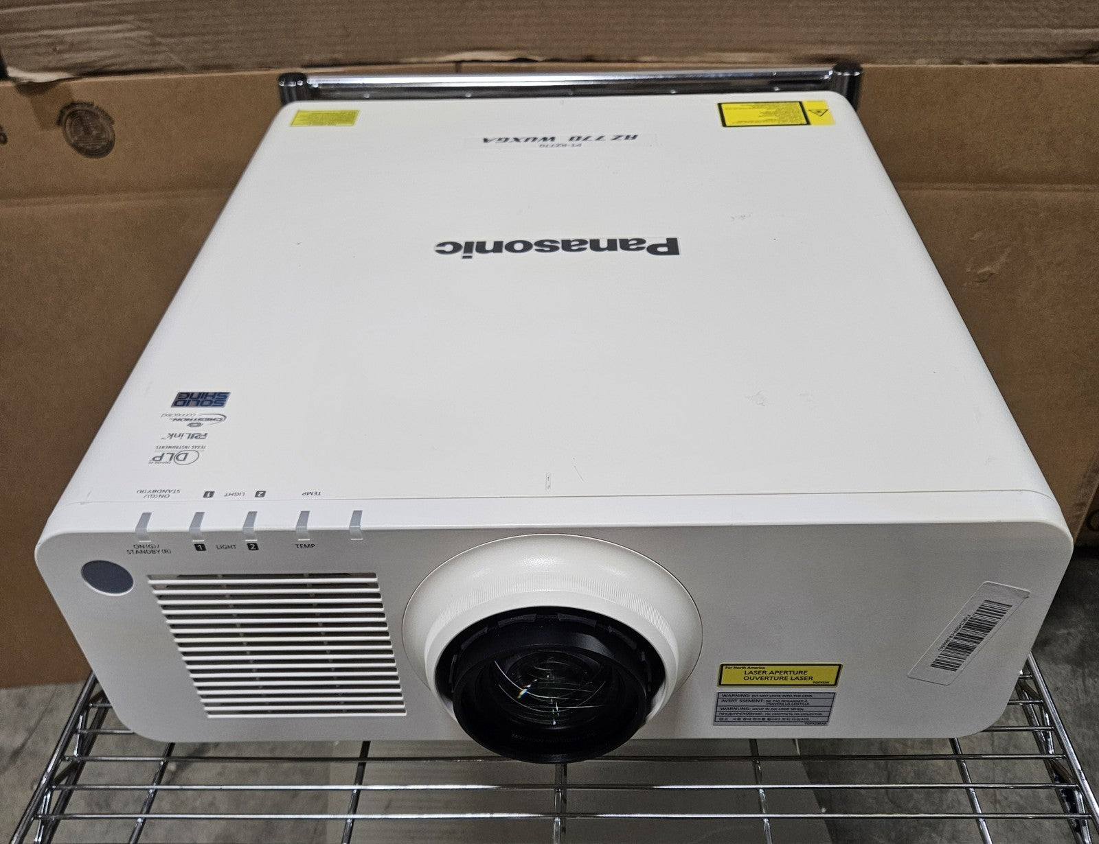 Panasonic Laser WUXGA DLP 7000 Lumens Projector 6063 Hours 6024 Lamp PT-RZ7700