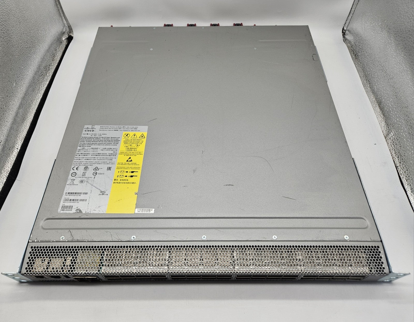 Cisco Nexus 3132Q 32-Port QFSP+ & 4-SFP+ Network Switch LAN ENT N3K-C3132Q-40GE2