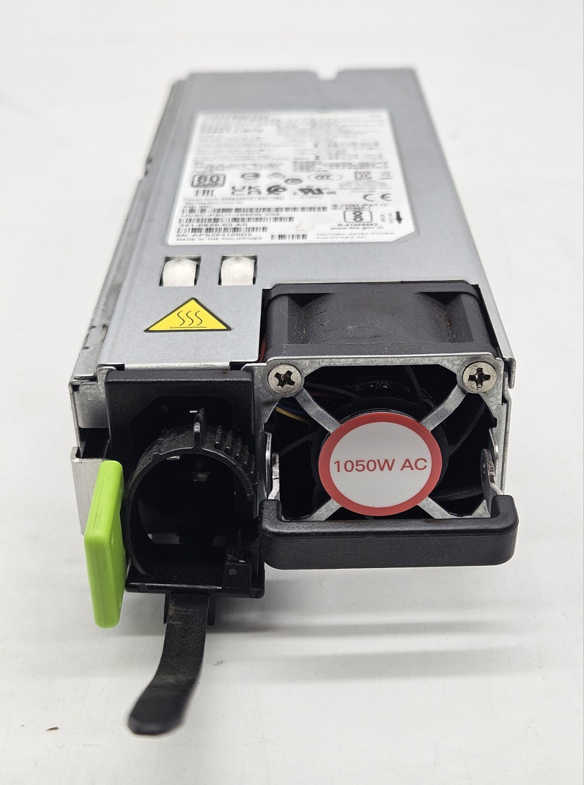 LOT OF 2 Cisco 1050W Power Supply for UCS C220 M5,C240 M5,C3260 UCSC-PSU1-1050W3